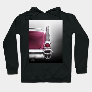 American classic car Bel Air 1957 Tail fin Hoodie